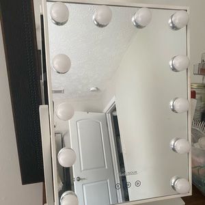 Desktop LED Vanity Mirror